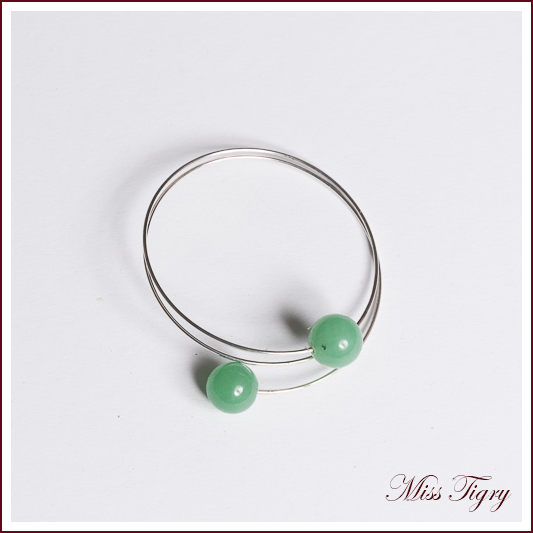 Bracelet perles de Jade - Pierres fines gemme